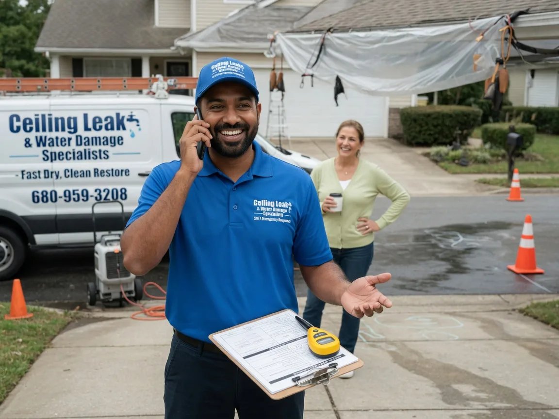 Ceiling Leak Cleanup Dunwoody, GA FAQs
